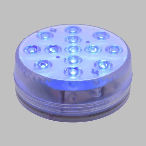 Disco Sommergibile 13 Led D.8,5 16 Colori