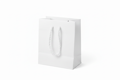 Buste Shopp. 10x12+6,5 PZ.12 | Naturale e Bianco