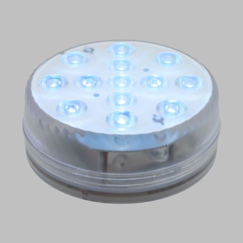Disco Sommergibile 13 Led D.8,5 16 Colori