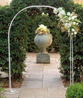 Arco con piede a forma di cuore cm.160 H.230 Bianco