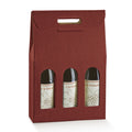 Scatola X 3 Bottiglie cm.27x9x38,5 Col. | Vari Colori