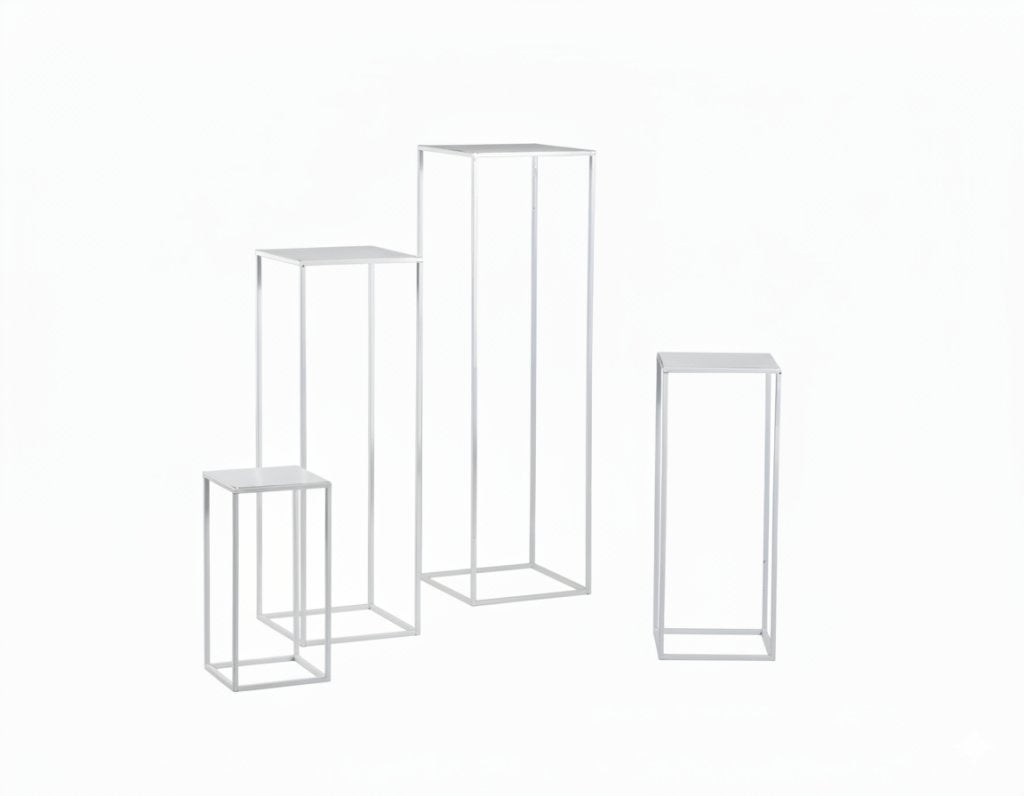 Alzate Quadre Bianche S/4 H.40/60/80/100