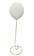 Palloncino Metallo 3D cm.170 e cm.80 Bianco
