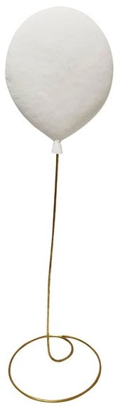 Palloncino Metallo 3D cm.170 e cm.80 Bianco