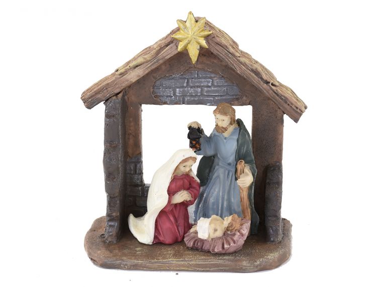 Presepe cm.9,4x4,4 H.10,3