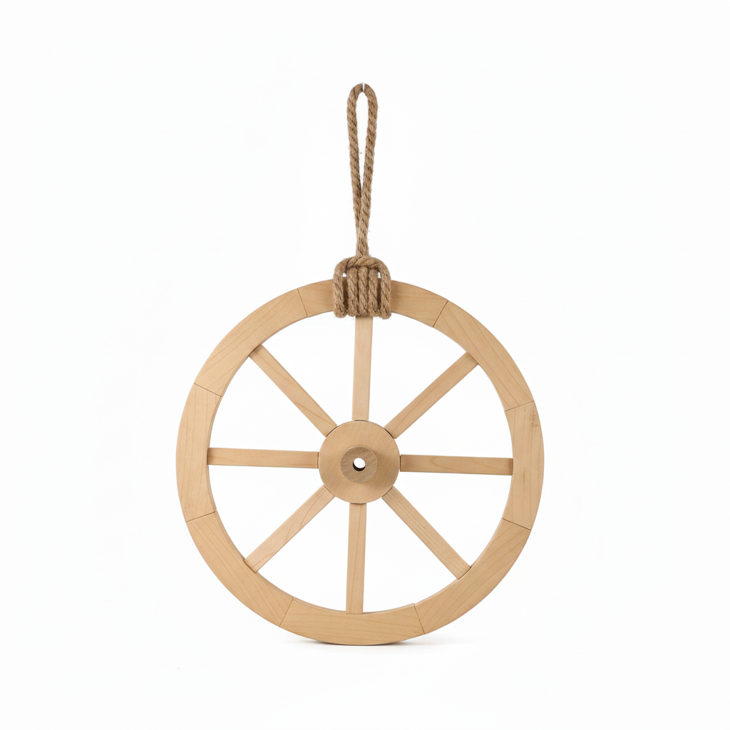Ruota Legno Pensile  Diam.40 cm. | Diam.50 cm.