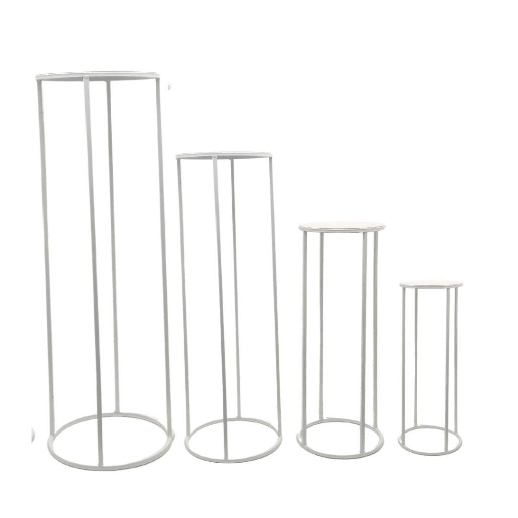 Alzate Tonde Bianche S/4 H.40/60/80/100
