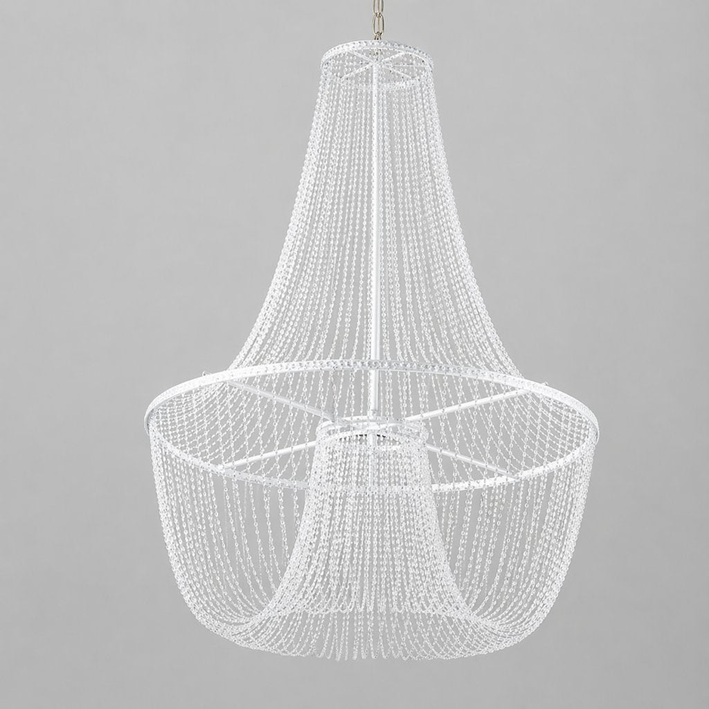 Lampadario Perle Plexiglass cm.120 H.190