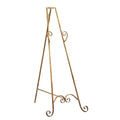 Cavalletto Metallo Oro Antico 78x60 H.123,5