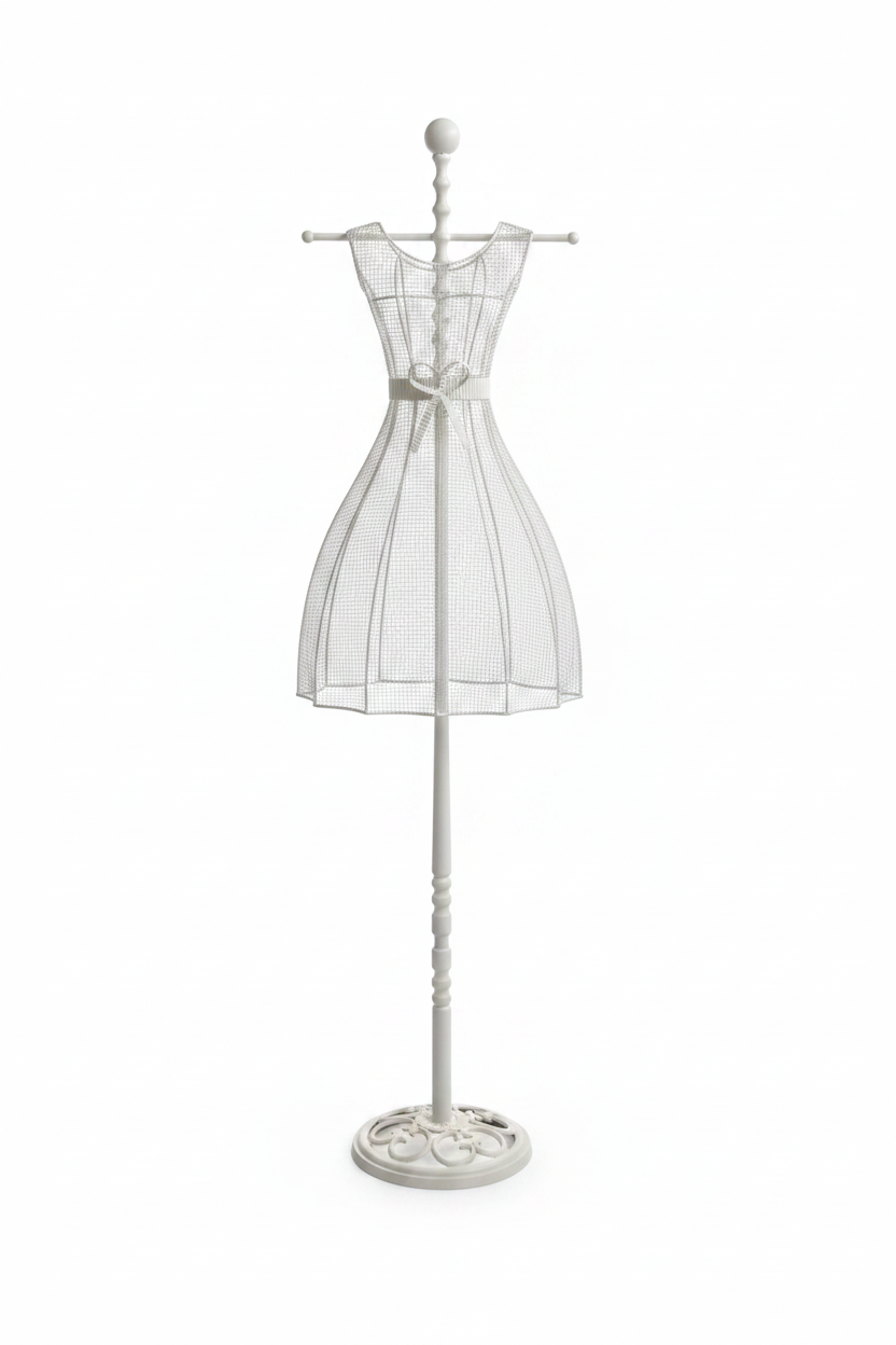 Manichino Royal Metallo Bianco cm.150