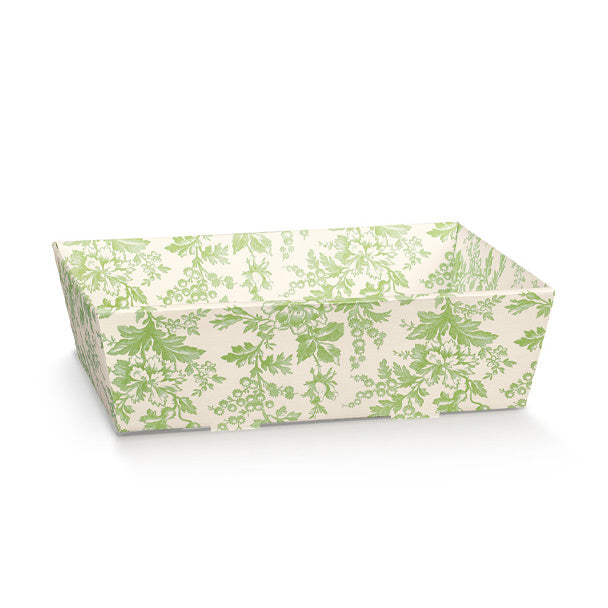 Vassoio Conico 40x30x11,5 Toile Verde