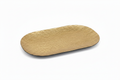 Vassoio Ovale Plast. Oro Glit. cm.43x25,5