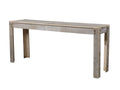 Tavolo Legno Sbiancato cm.180x40 H.75