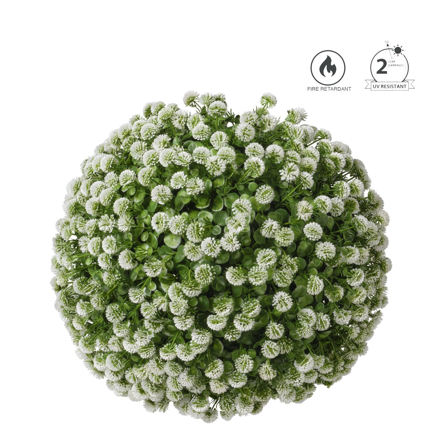 Sfera con fiorellini cm.48/38