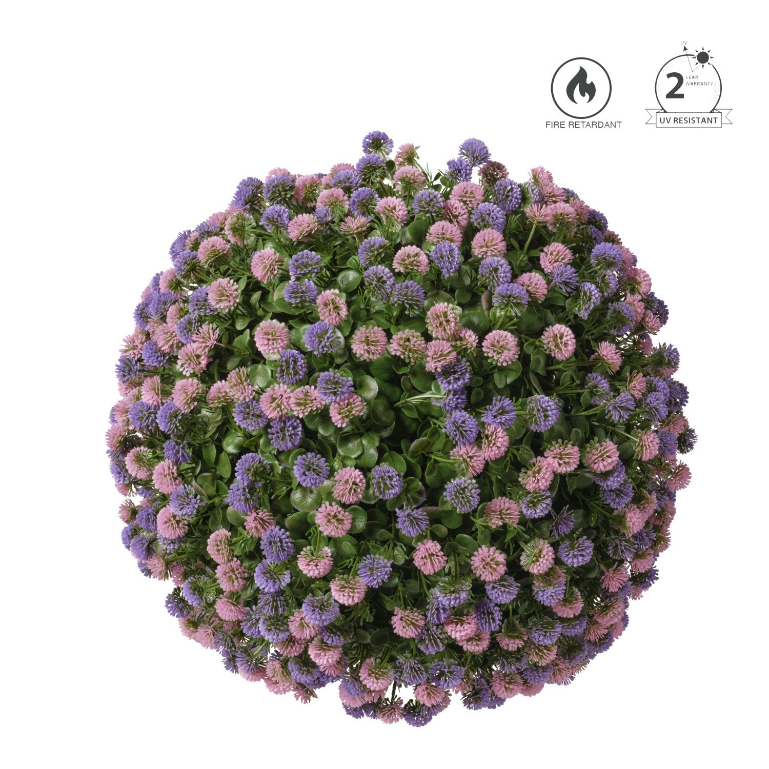 Sfera con fiorellini cm.48/38