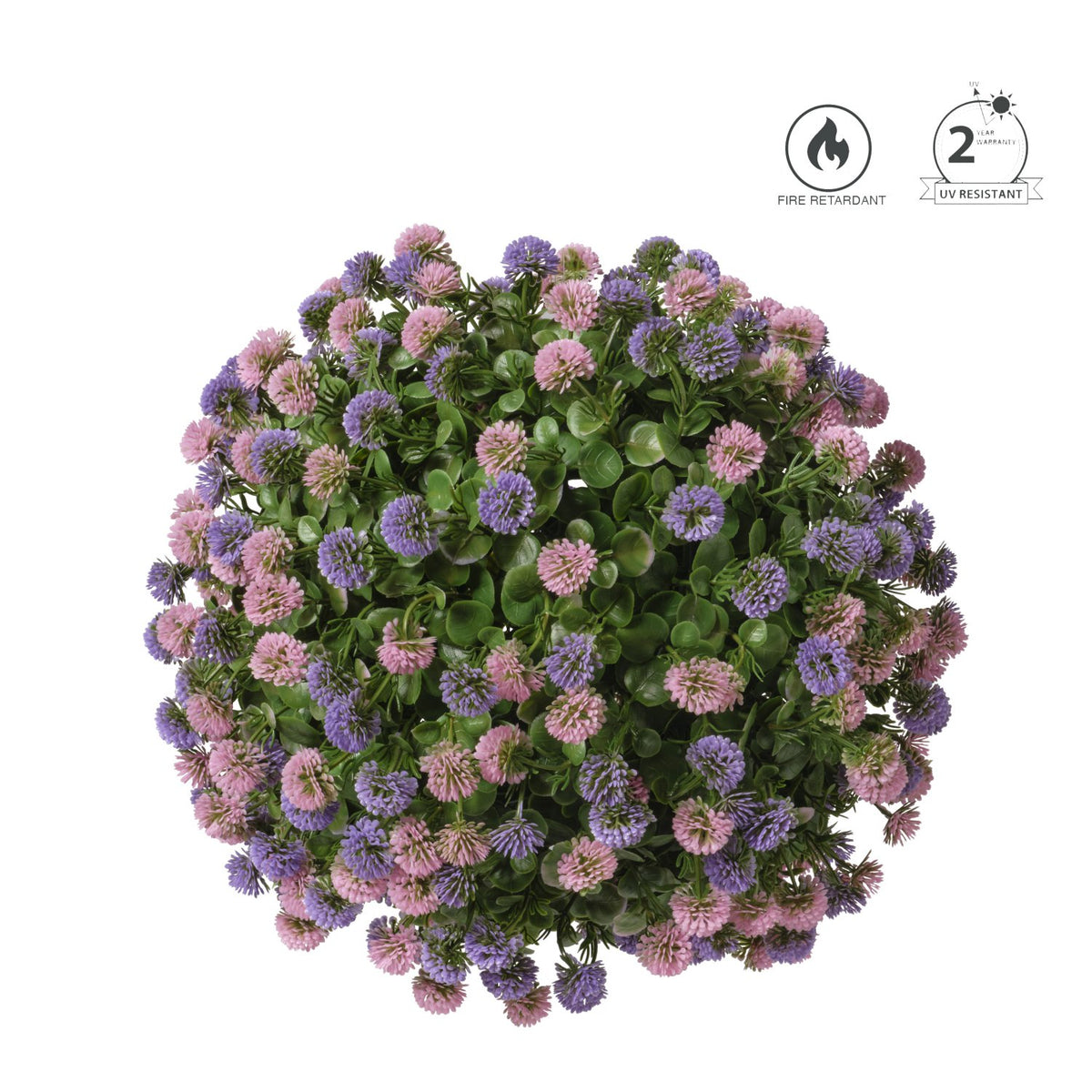Sfera Con Fiorellini cm.38