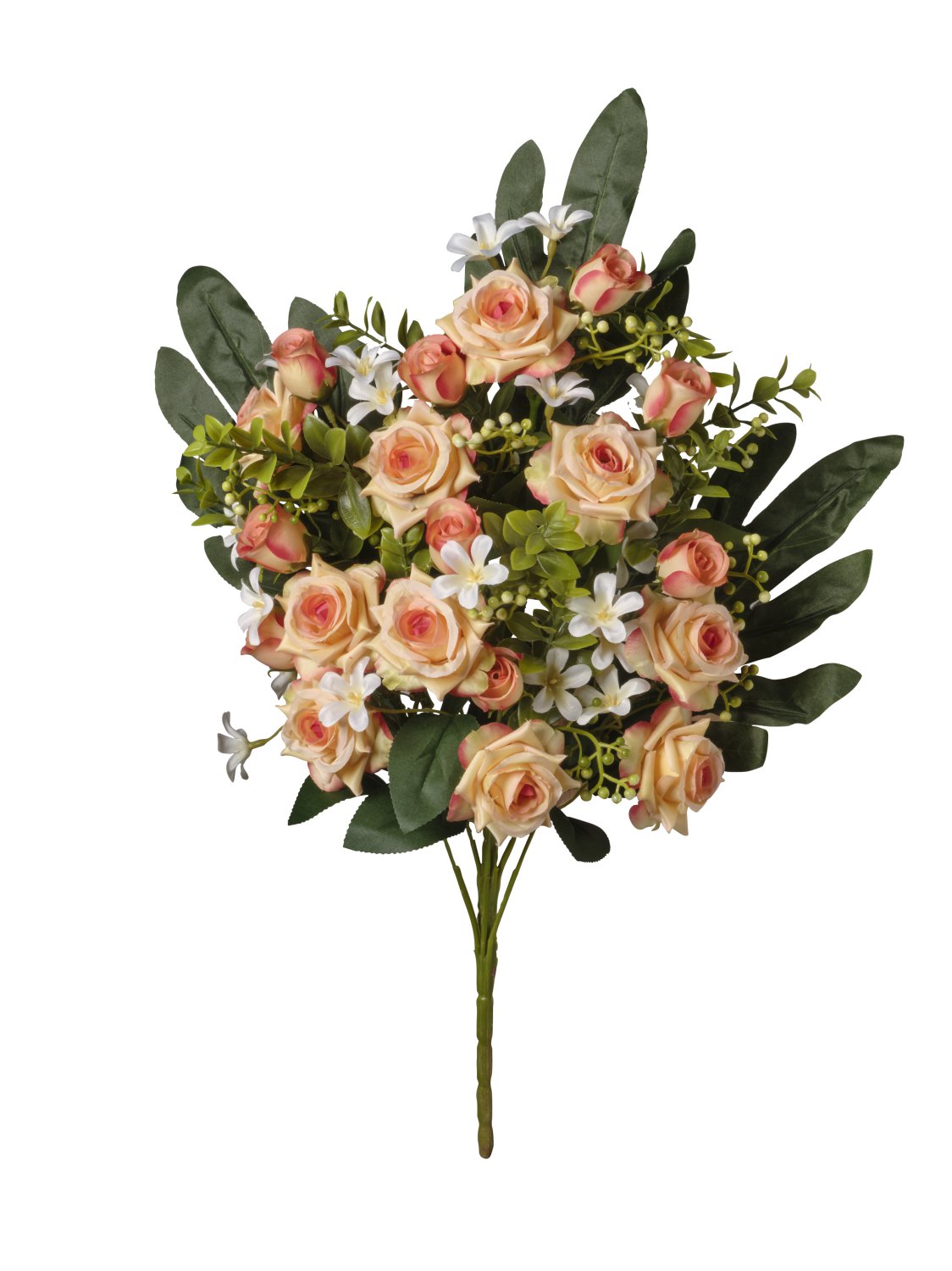 Mazzo Frontale Rose cm.53 | Artificiali Vari Colori