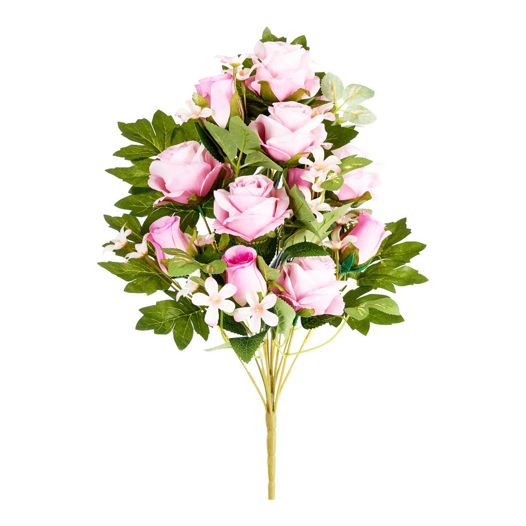 Mazzo Frontale Rose X12 | Artificiale Vari Colori