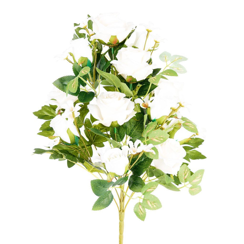 Mazzo Frontale Rose X12 | Artificiale Vari Colori