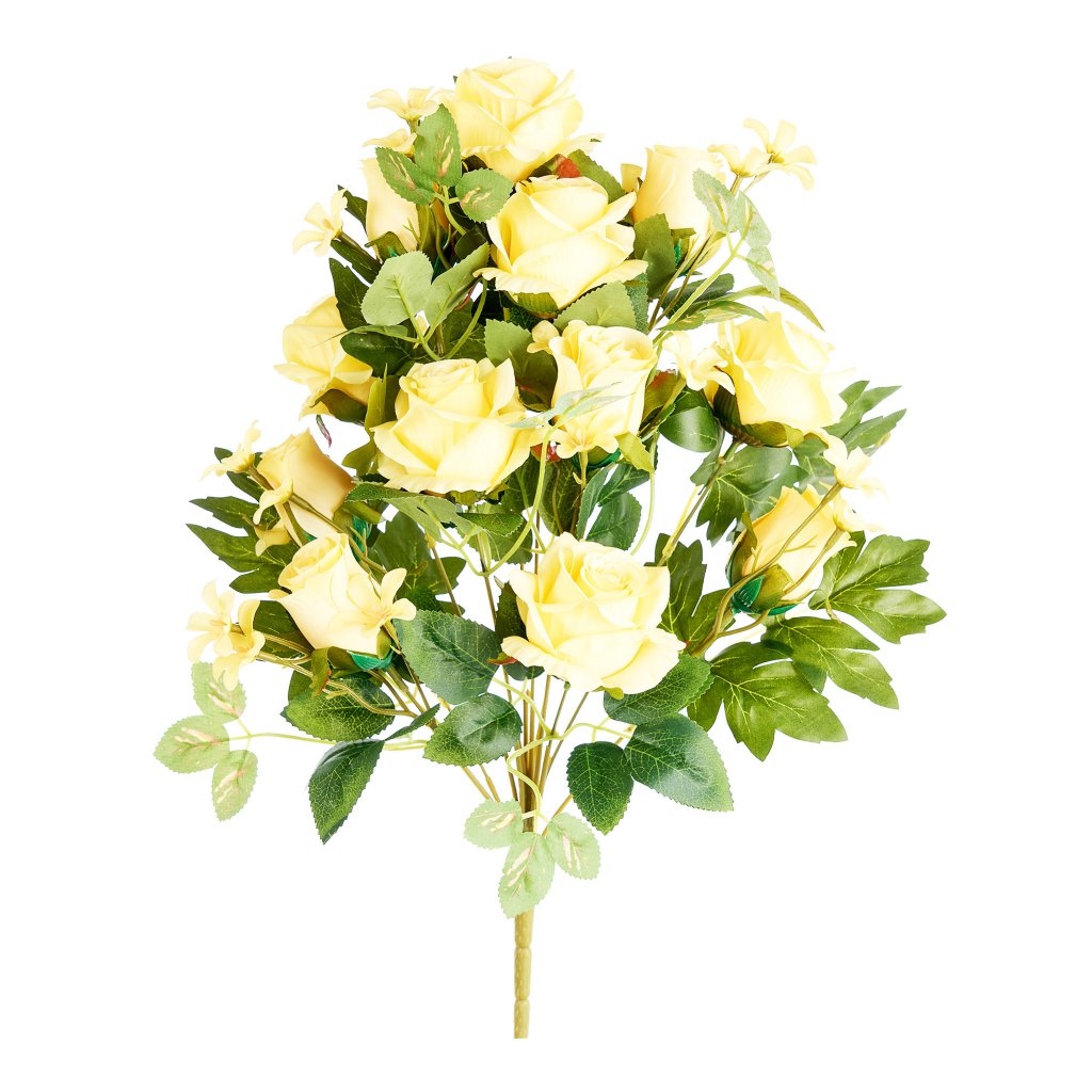Mazzo Frontale Rose X12 | Artificiale Vari Colori