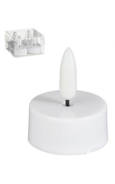 Tealight Led Plastica D.3,8 H.4,6 PZ.4