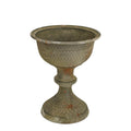 Coppa Metallo D.13,5 H.17 Patina Verde