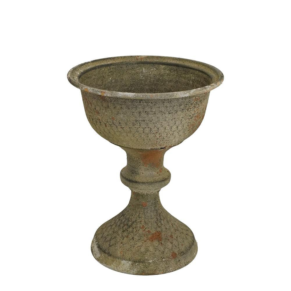 Coppa Metallo D.13,5 H.17 Patina Verde