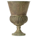 Coppa Metallo D.31 H.45 Patina Verde