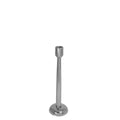 Candeliere Alluminio H.25,5 Argento Lucido