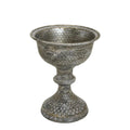 Coppa Metallo D.13,5 H.17 Argento Invecchiato