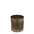 Vaso Latta D.13 H.13 Grigio