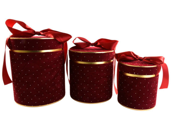 Scatola Regalo Tonda Diamond S/3