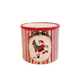 Caspo' Babbo Natale Ceramica D.7,5 H.6,5 PZ.6