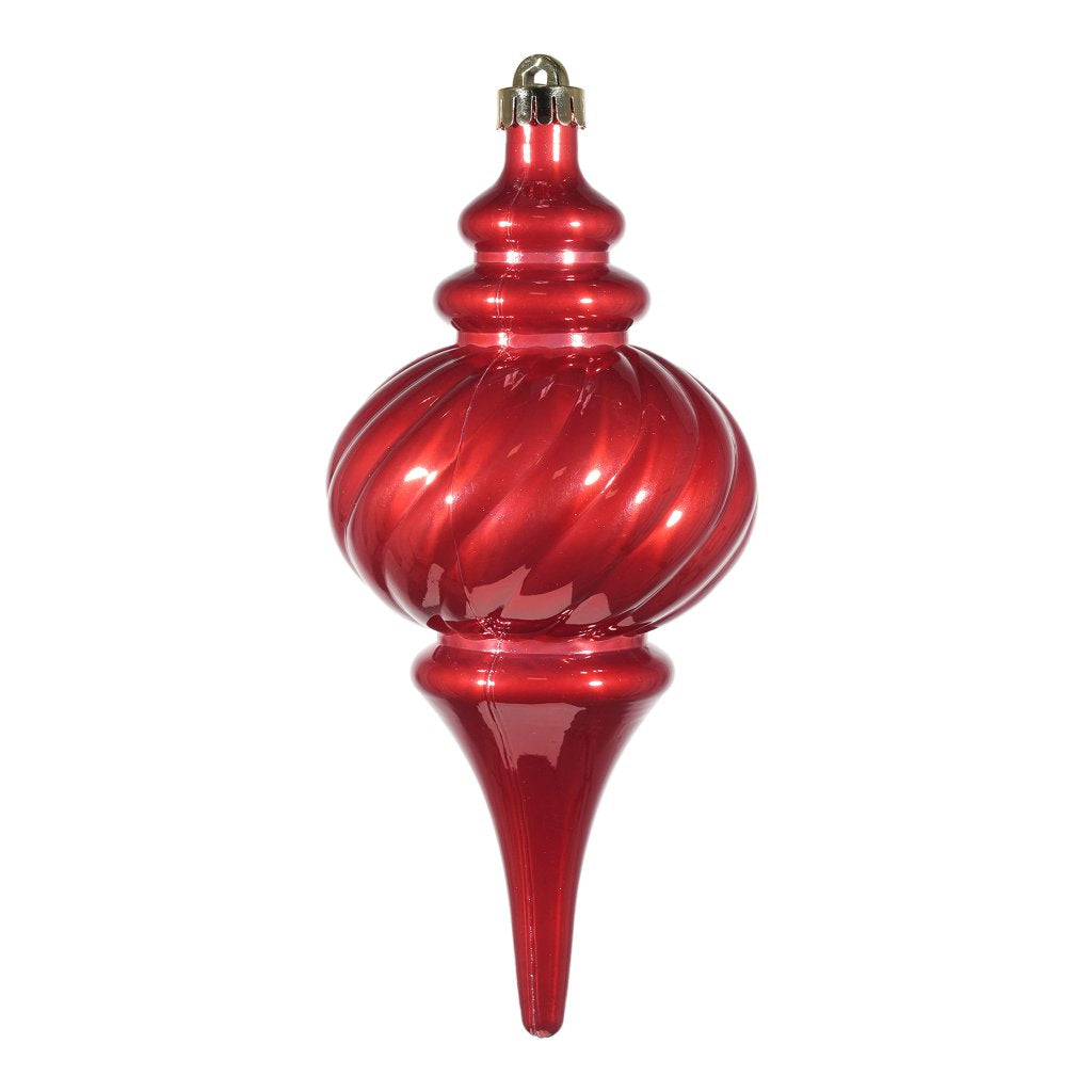Ornamento Plastica Lungo D.11,5 H.26,5