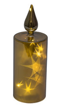 Candela Vetro C/Led Interni D.7,5 H.21