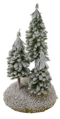 Paesaggio 3 Alberi Innevati D.18 H.35