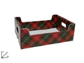 Cassetta CDecoro Scozzese cm.35x24x13