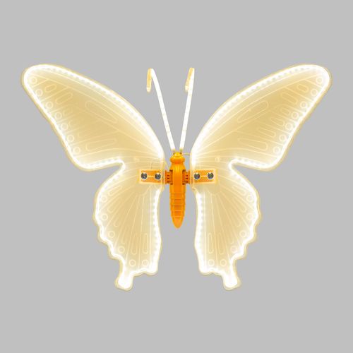 Farfalla Con Led Bianco Caldo cm.40