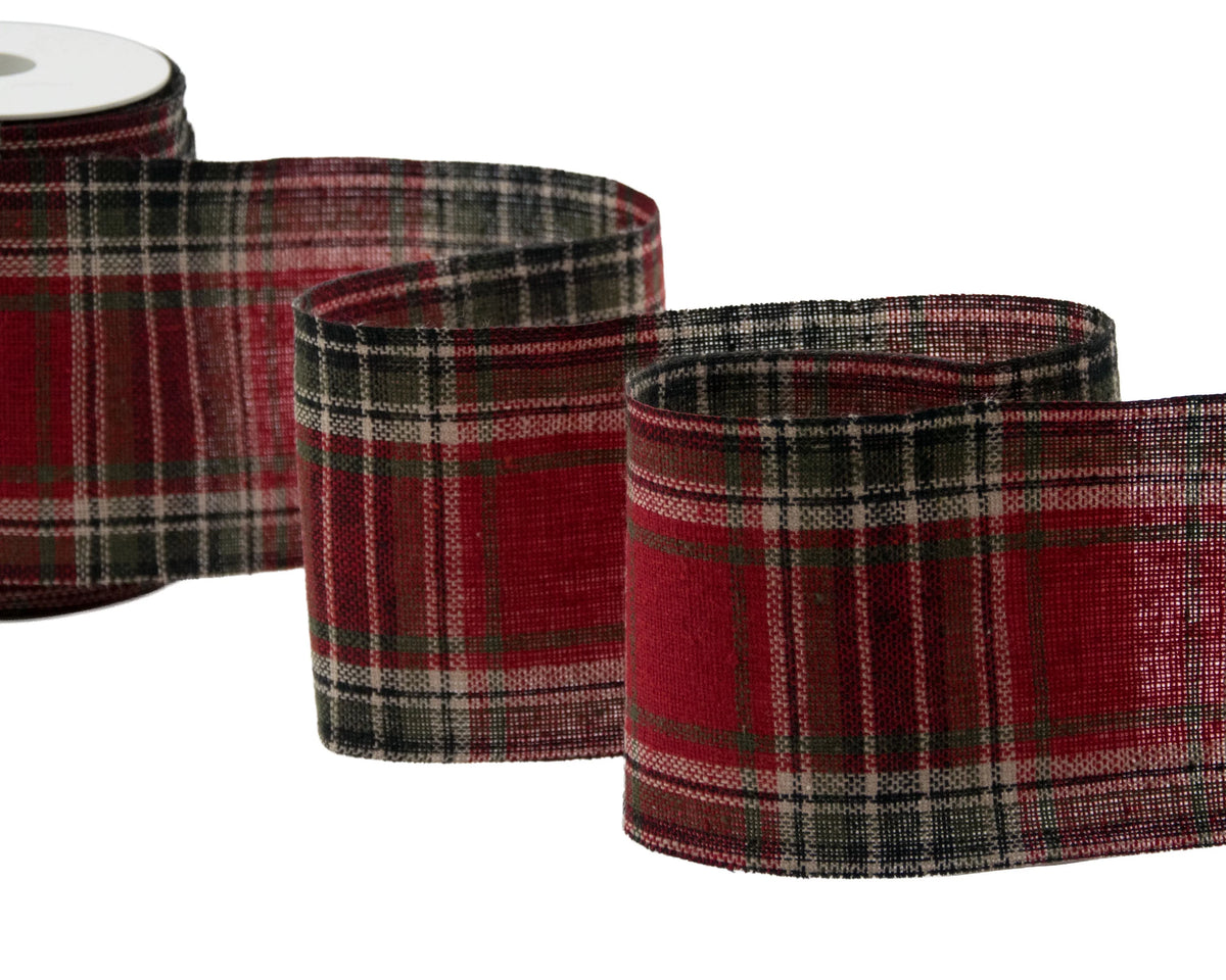 Nastro Tartan Plaid mm.93x10 MT.
