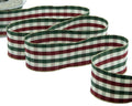 Nastro Scozzese Verde Rosso mm.65x15 MT.