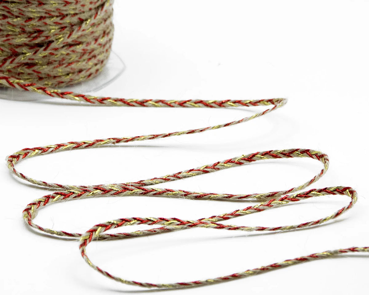 Cordoncino Tela Rustica Juta mm.7x25 MT.