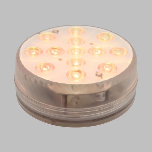 Disco Sommergibile 13 Led D.8,5 16 Colori