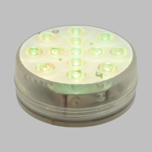 Disco Sommergibile 13 Led D.8,5 16 Colori