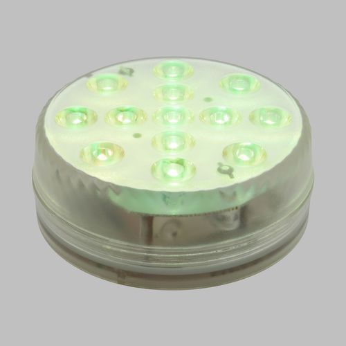 Disco Sommergibile 13 Led D.8,5 16 Colori