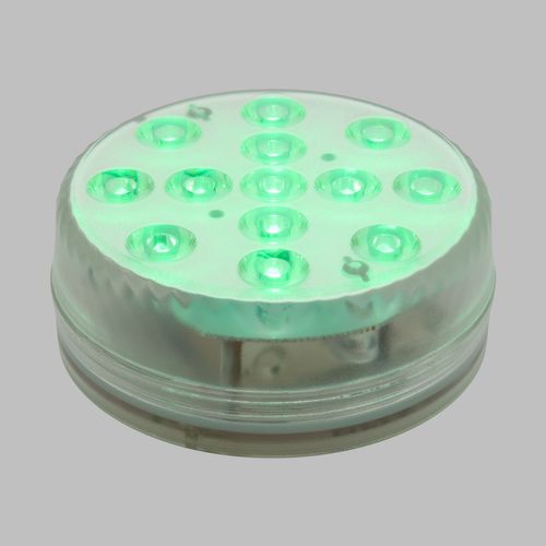Disco Sommergibile 13 Led D.8,5 16 Colori