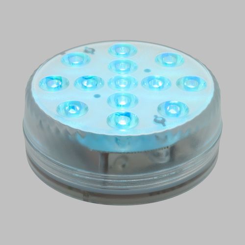 Disco Sommergibile 13 Led D.8,5 16 Colori