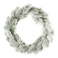 Corona Pino Nordmann Innevato cm.35