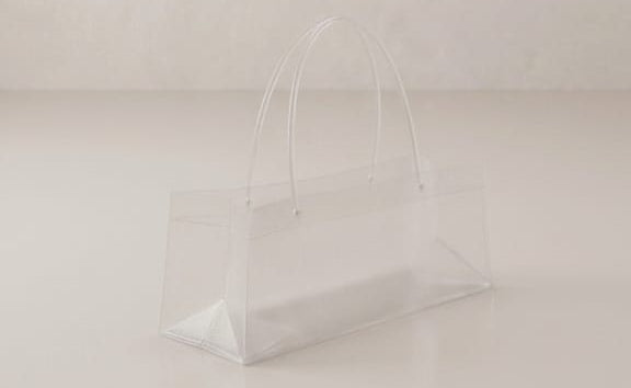 Flower Bag Trasp. cm.52x24,5x16,5 PZ.2