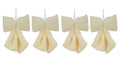 Fiocco Peluche Crema cm.12x3,5x14 PZ.4