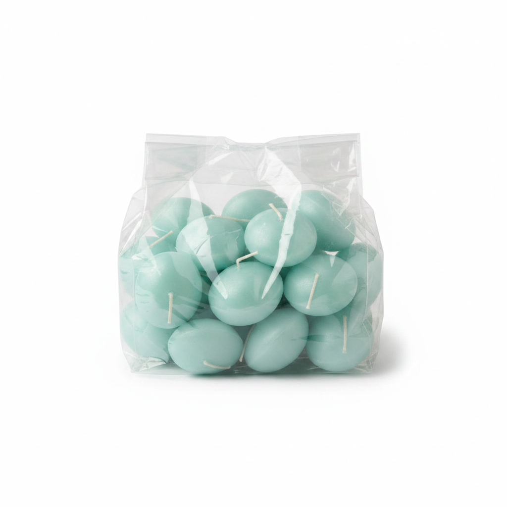 Candela Galleggiante Ovale PZ.20 | Vari Colori